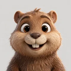 Cartoon of Barry the Beaver