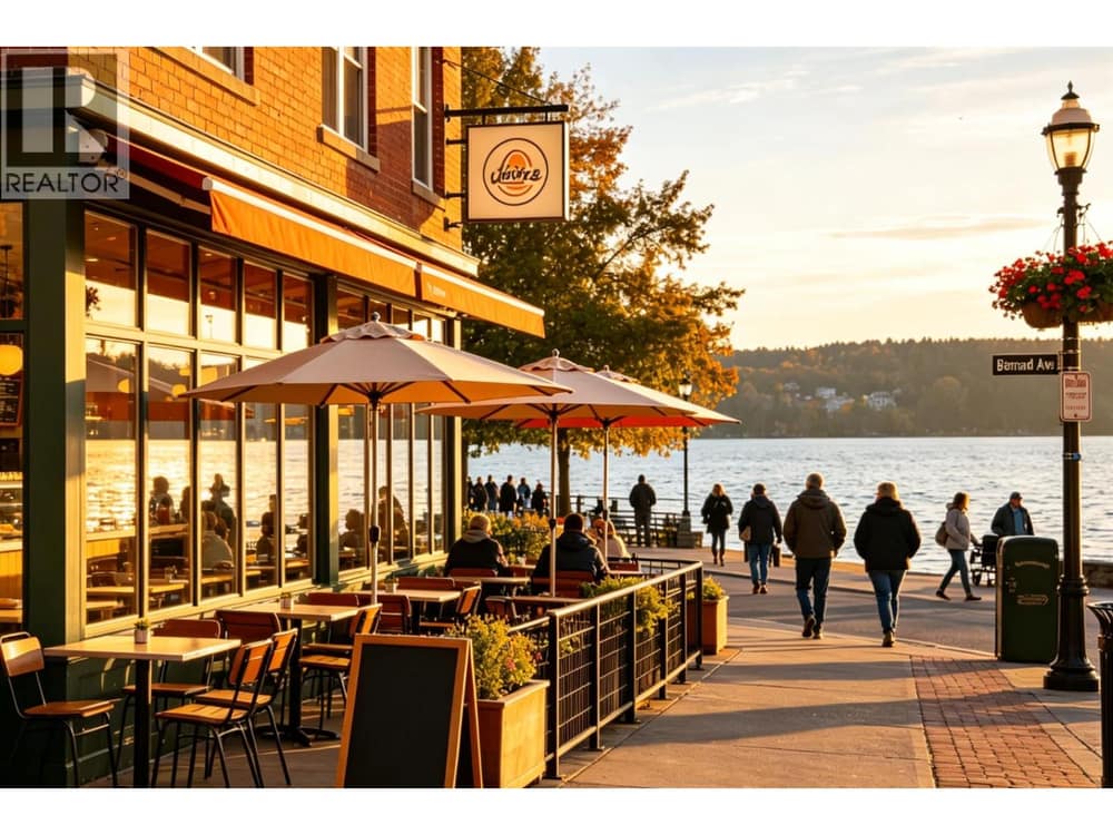 Business is in Downtown Kelowna. The listing images are AI-generated and are provided for illustrative purposes only.