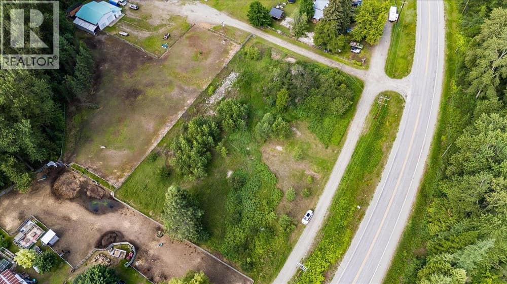 Rectangular 1.1 acre parcel with highway frontage and Gibbons Road access