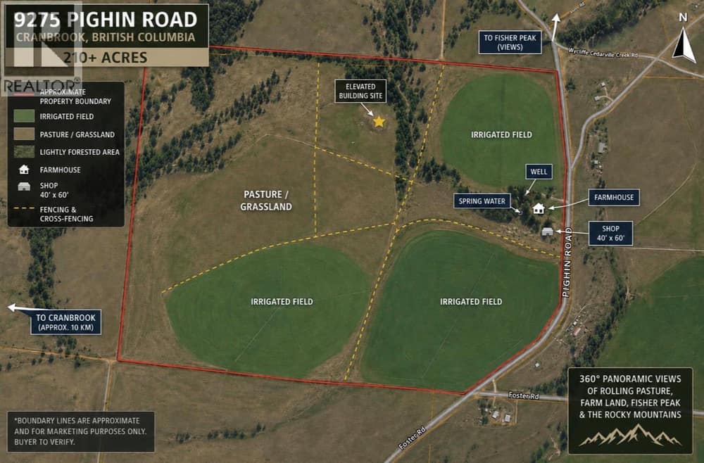 9275 PIGHIN Road, Cranbrook