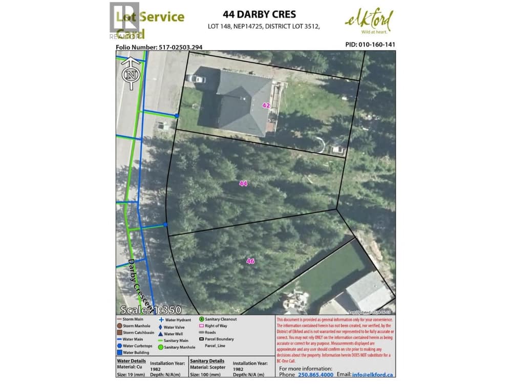 44 DARBY Crescent, Elkford
