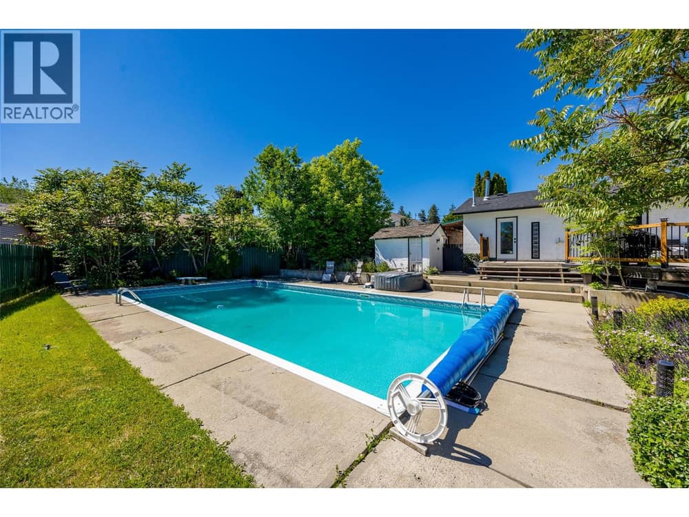 Backyard space with in-ground pool!