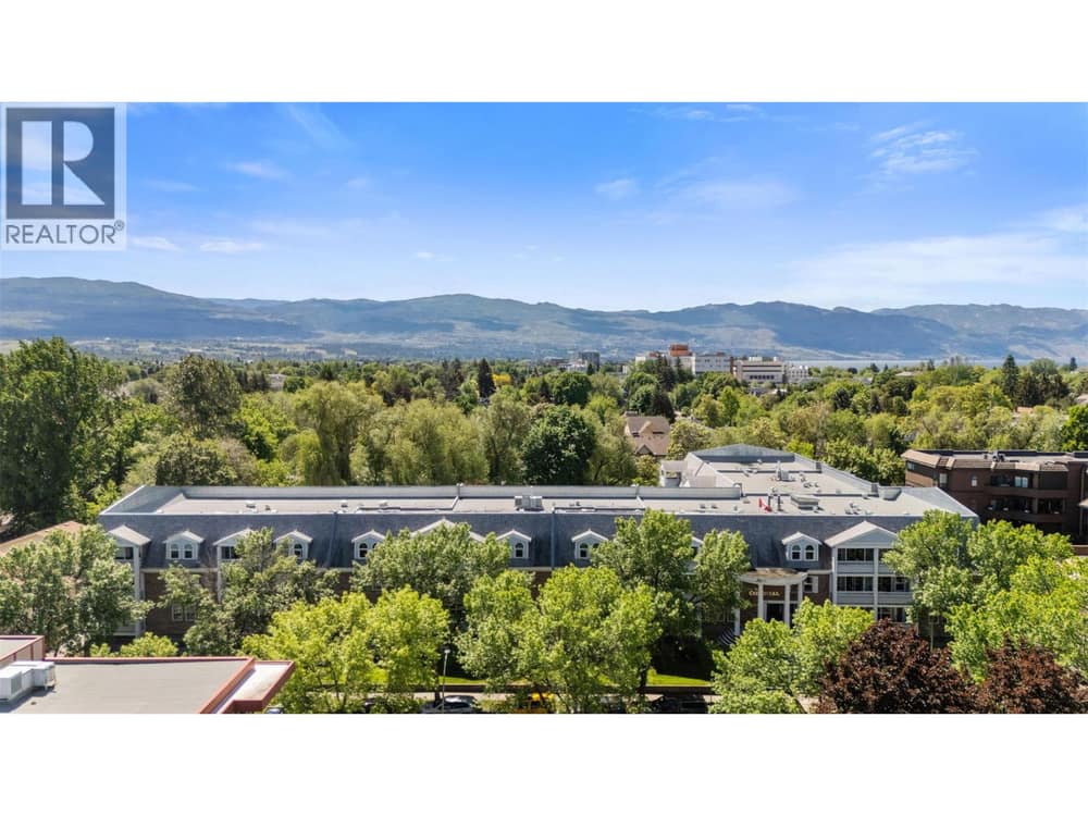 Drone view of the Colonial building