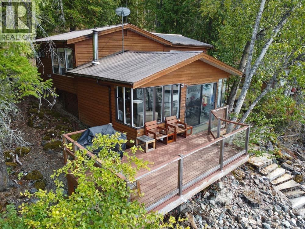 Lakeside of house