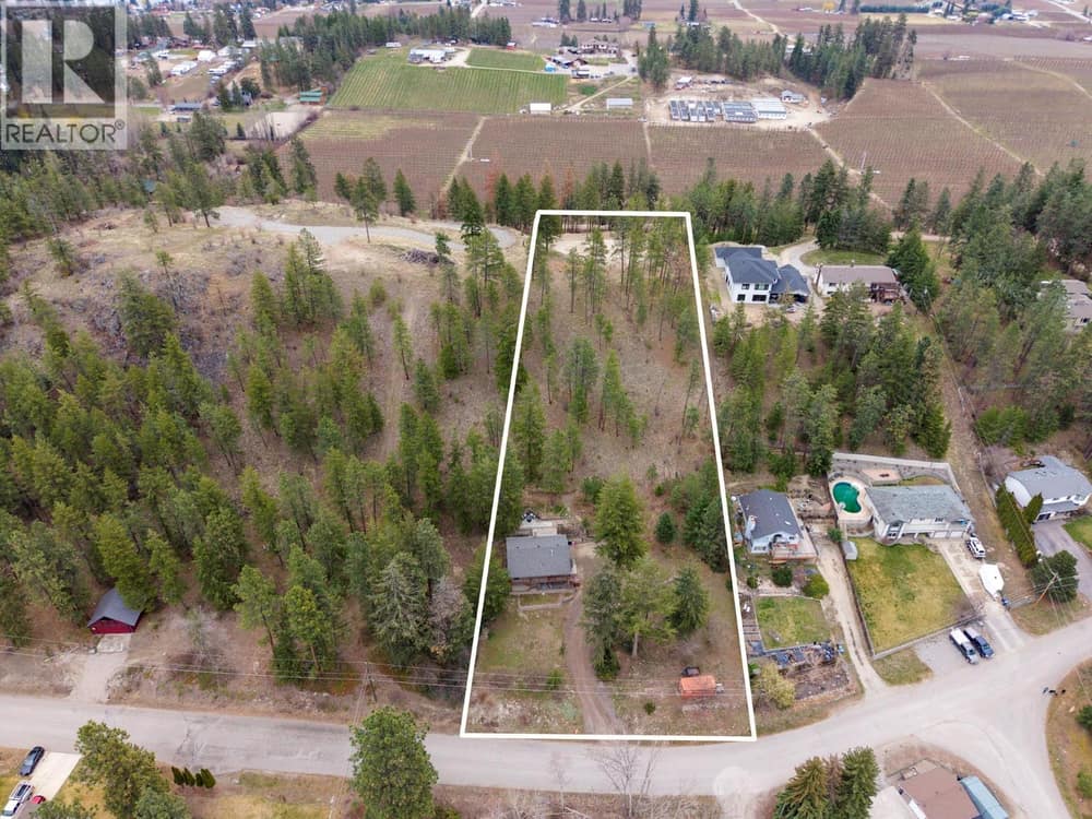 2.5 acres with access to existing home from Hallam Drive