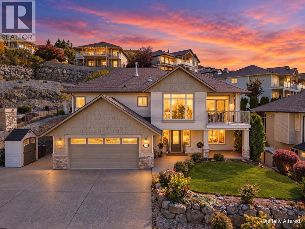 Middleton Mountain home with views! Digital twilight.