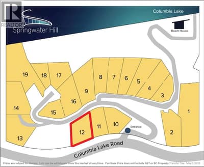 6200 Columbia Lake Road Lot# 12, Fairmont Hot Springs