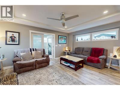 Huge open concept living area.