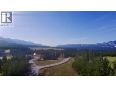 Aerial photo of surrounding mountains