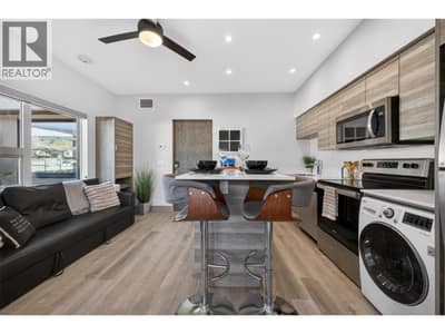 lots of cabinetry and creative storage