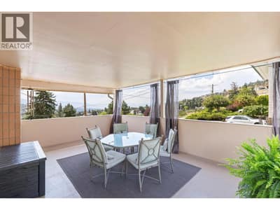 Huge covered deck with incredible views