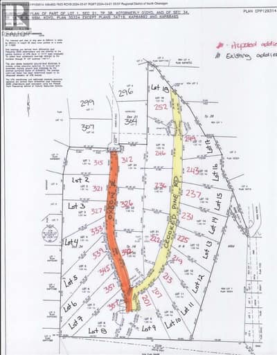 Subdivision Map