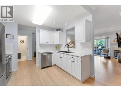 Kitchen with new appliances and countertops