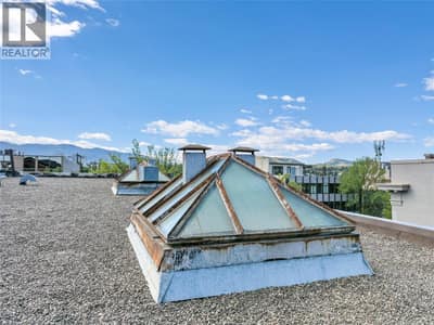 Roof with 5 skylights