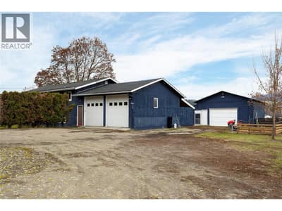 Garage and shop view