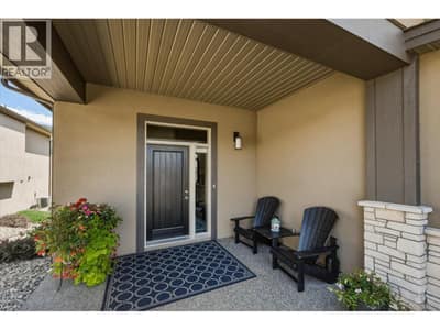 Lovely covered front entrance