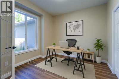virtually staged office