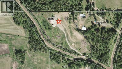 5 acre rancher with a walkout basement in Celista, and no zoning bylaws