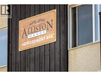 40 RIDGEMONT Avenue Unit# 101, Fernie