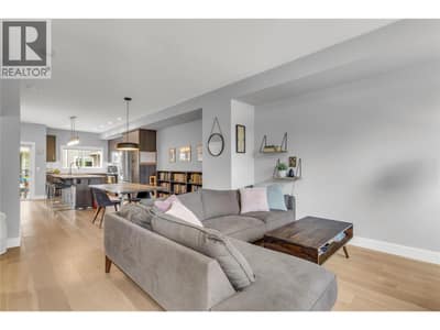 Main Level: View of Living Room from Foyer