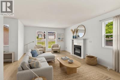 Living Room Virtually Staged with AI