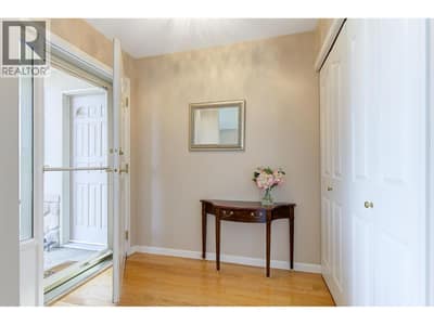 Front entry and coat closet.