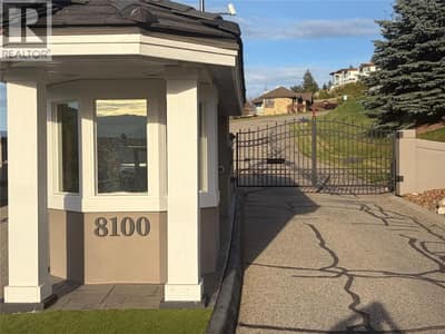 Entrance, gate code required for access
