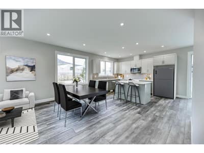 STAGED DINING RM & KITCHEN