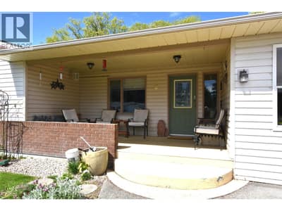 Covered front patio