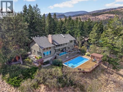 Massive pool deck with a side yard space