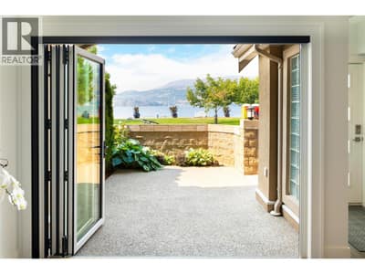 Nano doors open to the patio