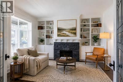 VIRTUALLY ALTERED TO SHOW WHAT IT COULD LOOK LIKE WITH UPDATED PAINT COLOUR AND FURNITURE CONFIGURATION