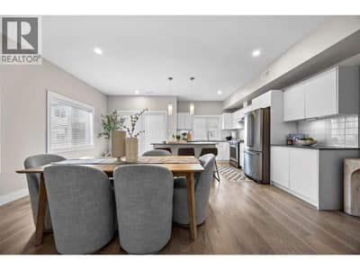 Generous dining area with plenty of room for family dinners and entertaining.