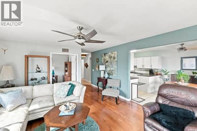 living room to kitchen