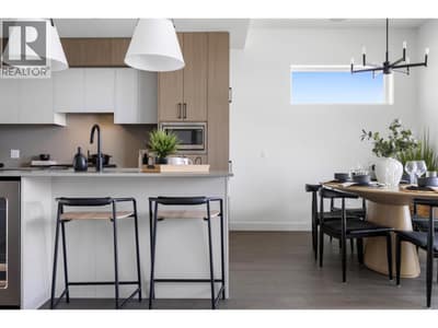 Show home kitchen - end unit