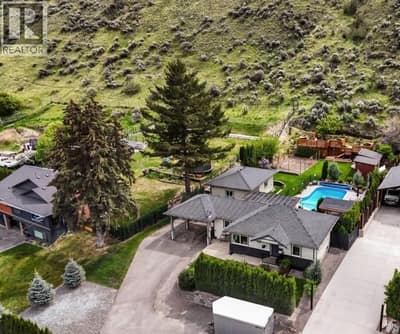 Overhead view of the front of home