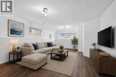 Downstairs Rec space perfect for the whole family to Spread Out ++Virtually Staged