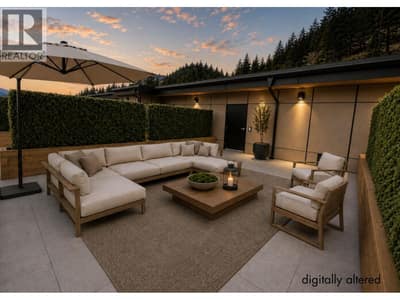 Private Top Level Terrace - Virtually staged to show possibilities