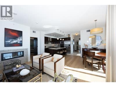 Living room with fireplace