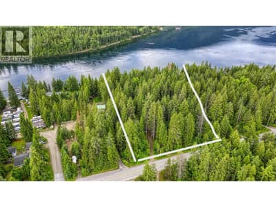 3.97 acres of waterfront on Kootenay Lake