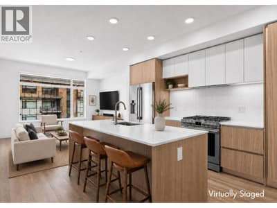 Kitchen - virtually staged to show possibilities