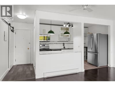 Front door and Kitchen