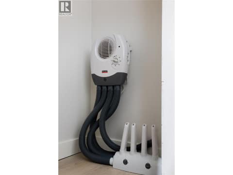 Boot Drying Rack in Closet