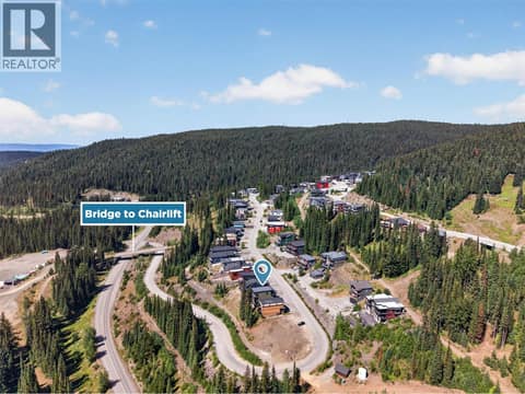 Bridge to Silver Queen Chairlift - access to downhill and cross country trails