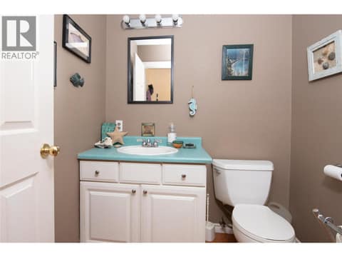 3rd upstairs bathroom - 2 piece at 9292 Kokanee Road, Okanagan Landing, Vernon