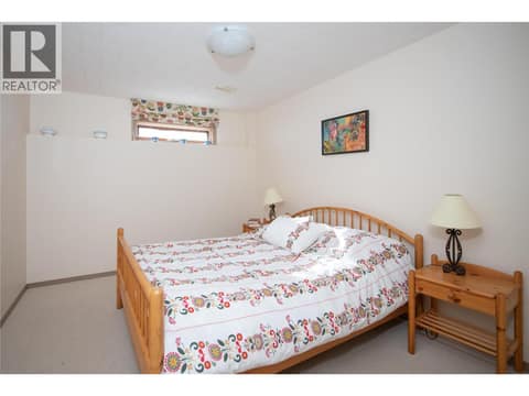 Basement bedroom at 9292 Kokanee Road, Okanagan Landing, Vernon