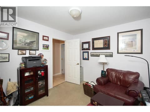 Den/Office or could be 3rd upstairs bedroom at 9292 Kokanee Road, Okanagan Landing, Vernon