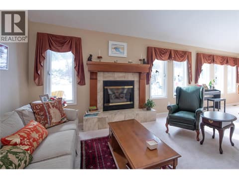 Gas Fireplace at 9292 Kokanee Road, Okanagan Landing, Vernon