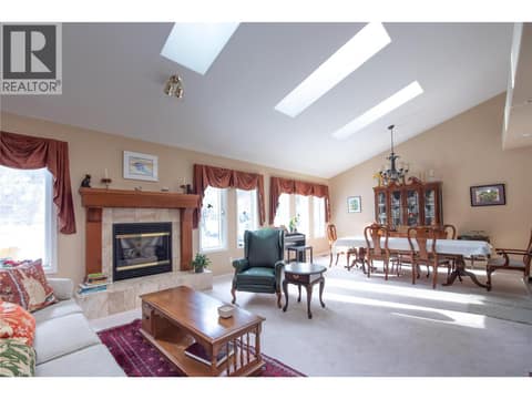 Living Room at 9292 Kokanee Road, Okanagan Landing, Vernon