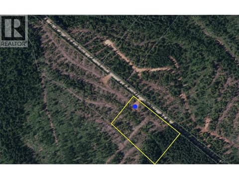 CSRD Mapping with approximate location of Well at Lot 5 Golden Donald Upper Road, West & North Highway 1, Golden